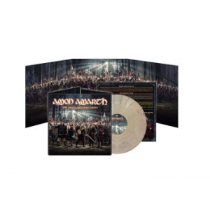 Amon Amarth - Great Heathen Army (White Marble Vi ryhmässä Minishops / Amon Amarth @ Bengans Skivbutik AB (4270737)