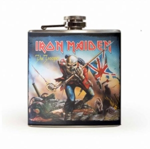 Iron Maiden - Iron Maiden - the Trooper - Hip Flask ryhmässä Minishops / Iron Maiden @ Bengans Skivbutik AB (4271620)