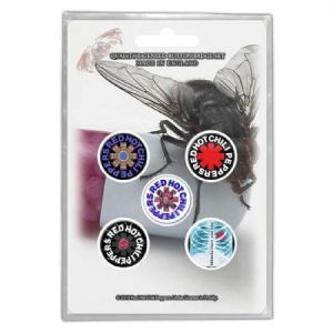 Red Hot Chili Peppers - Button Badge Pack: I'm With You (Retail  ryhmässä Minishops / Red Hot Chili Peppers @ Bengans Skivbutik AB (4271726)