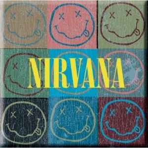 Nirvana - Fridge Magnet: Smiley Blocks ryhmässä Minishops / Nirvana @ Bengans Skivbutik AB (4271748)