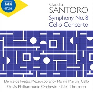 Santoro Claudio - Symphony No. 8 Cello Concerto Tre ryhmässä CD @ Bengans Skivbutik AB (4275279)