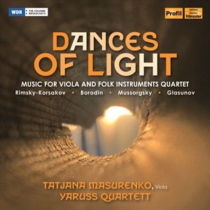 Masurenko Tatjana Yaruss Quartett - Dances Of Light ryhmässä CD @ Bengans Skivbutik AB (4275369)