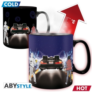 Back to the future - Heat change mug 460 ml ryhmässä MERCHANDISE / Muki / Soundtrack @ Bengans Skivbutik AB (4278037)