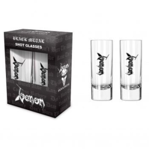 Venom - Black Metal  (Shot Glass) ryhmässä MERCH @ Bengans Skivbutik AB (4278374)