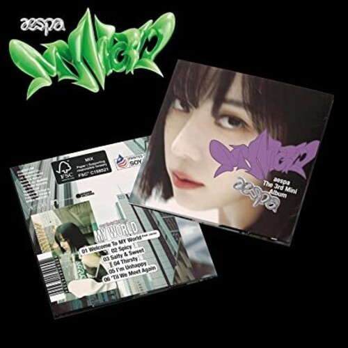 aespa - My World - The 3Rd Mini Album ryhmässä CD / Pop @ Bengans Skivbutik AB (4279653)