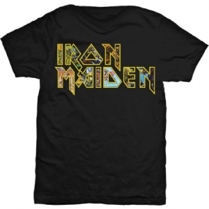 Iron Maiden - Iron Maiden Unisex T-Shirt: Eddie Logo ryhmässä Minishops / Iron Maiden @ Bengans Skivbutik AB (4280256r)