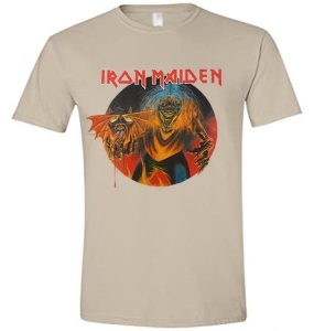 Iron Maiden - Iron Maiden T-Shirt Head (Beige) ryhmässä Minishops / Iron Maiden @ Bengans Skivbutik AB (4280400)