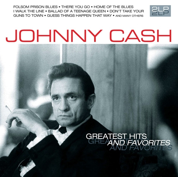 Johnny Cash - Greatest Hits And Favorites ryhmässä VINYYLI / Myydyimmät @ Bengans Skivbutik AB (4281441)