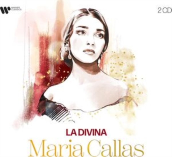 Maria Callas - La Divina - The Best Of Maria ryhmässä CD / Klassiskt @ Bengans Skivbutik AB (4284170)