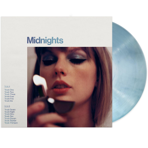 Taylor Swift - Midnights (Moonstone Blue Vinyl) ryhmässä VINYYLI @ Bengans Skivbutik AB (4286102)