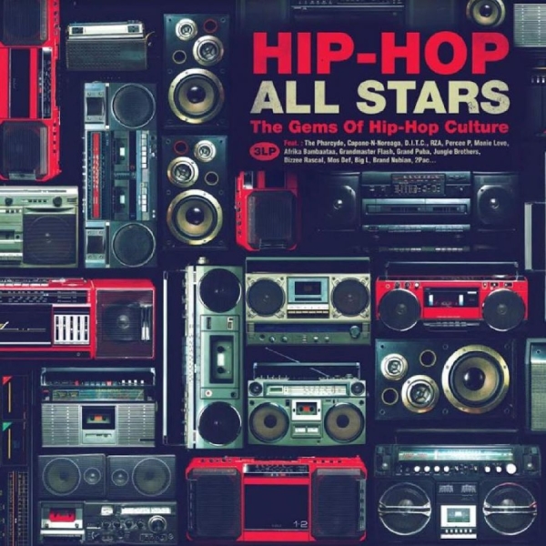 Various Artists - Hip Hop Allstars ryhmässä VINYYLI / Myydyimmät @ Bengans Skivbutik AB (4287035)