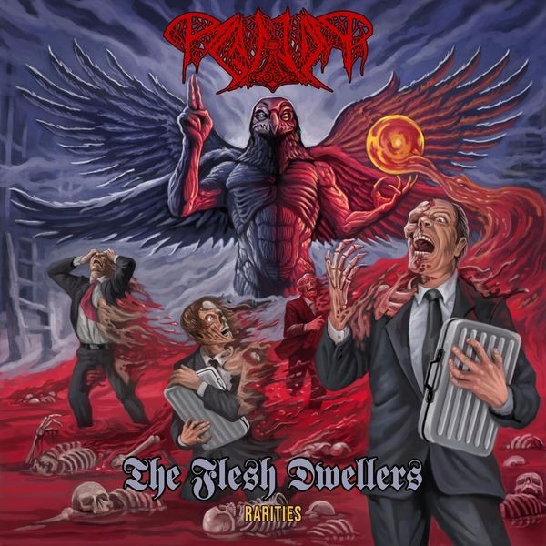 Paganizer - Flesh Dwellers The (Red Vinyl Lp) ryhmässä VINYYLI / Hårdrock/ Heavy metal @ Bengans Skivbutik AB (4287049)