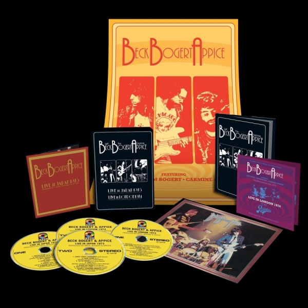Beck Bogert & Appice - Live 1973 & 1974 ryhmässä CD / Rock @ Bengans Skivbutik AB (4287111)