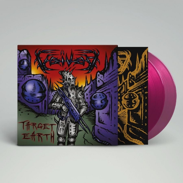 Voivod - Target Earth (Magenta Vinyl) ryhmässä VINYYLI / Myydyimmät @ Bengans Skivbutik AB (4287260)