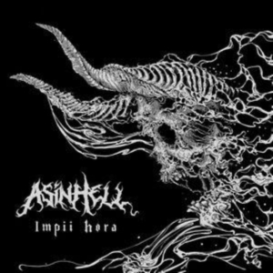 Asinhell - Impii Hora (Crimson Red Marbled Vin ryhmässä VINYYLI @ Bengans Skivbutik AB (4290746)