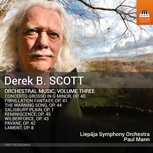 Scott Derek B. - Scott: Orchestral Music, Vol. 3 ryhmässä CD @ Bengans Skivbutik AB (4290773)