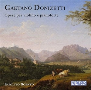 Donizetti Gaetano - Donizetti: Opere Per Violino E Pian ryhmässä CD @ Bengans Skivbutik AB (4290776)