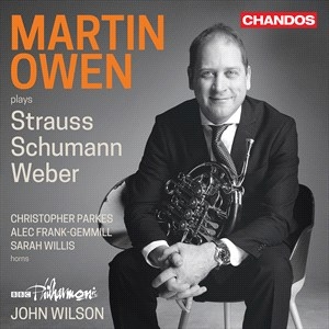 Schumann Robert Strauss Richard - Martin Owen Plays Strauss, Schumann ryhmässä CD @ Bengans Skivbutik AB (4290793)