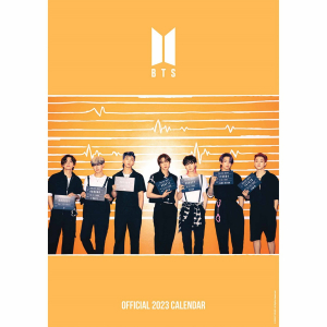 BTS - BTS Bangtan Boys 2023 Calendar A3, Offic ryhmässä K-POP @ Bengans Skivbutik AB (4291500)