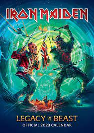 Iron Maiden - Iron Maiden 2023 Calendar A3, Official P ryhmässä Minishops / Iron Maiden @ Bengans Skivbutik AB (4291502)