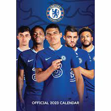Chelsea FC - Chelsea FC 2023 Calendar A3, Official Pr ryhmässä -Start Merch @ Bengans Skivbutik AB (4291516)