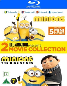 Movie - Minions 1&2 (Bd) ryhmässä Elokuva / Film Blu-ray @ Bengans Skivbutik AB (4291723)