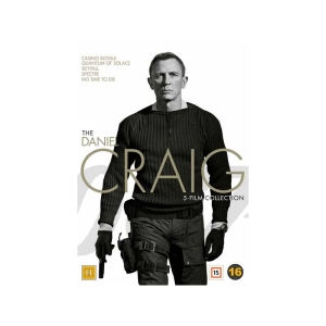 Bond: Daniel Craig 5-film box -   ryhmässä Elokuva / Elokuva DVD @ Bengans Skivbutik AB (4292420)