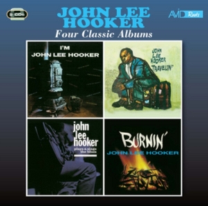 John Lee Hooker - Four classic albums ryhmässä CD @ Bengans Skivbutik AB (4292899)