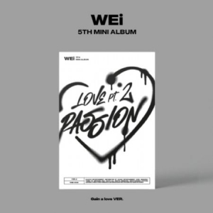 WEi - (Love Pt.2 : Passion) (Gain a love VER.) ryhmässä CD @ Bengans Skivbutik AB (4294392)