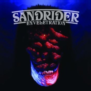 Sandrider - Enveletration (White & Blue Hand-Po ryhmässä VINYYLI @ Bengans Skivbutik AB (4295860)