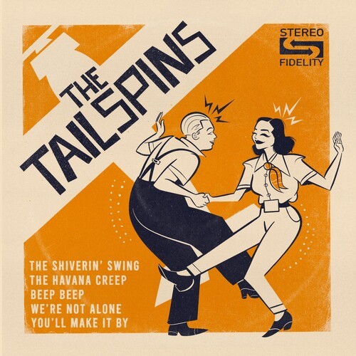 Tailspins The - The Tailspins (Limited Vintage Whit ryhmässä VINYYLI / Jazz/Blues @ Bengans Skivbutik AB (4298509)