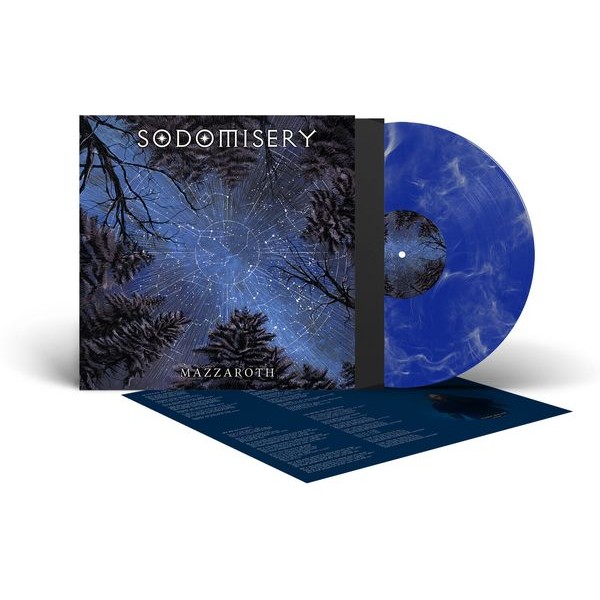 Sodomisery - Mazzaroth (Blue Marbled Vinyl Lp) ryhmässä VINYYLI / Hårdrock/ Heavy metal @ Bengans Skivbutik AB (4298872)