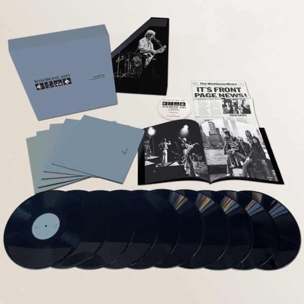 Wishbone Ash - Living Proof - Live Recordings 76-8 ryhmässä VINYYLI @ Bengans Skivbutik AB (4299633)