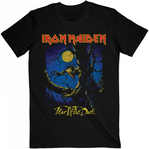 Iron Maiden - Fotd Moonlight Uni Bl    ryhmässä Minishops / Iron Maiden @ Bengans Skivbutik AB (4299730r)