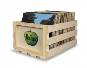 The Beatles - Record Storage Crate Apple ryhmässä VINYYLI @ Bengans Skivbutik AB (4301615)