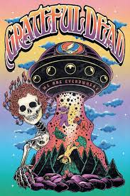 GRATEFUL DEAD - Poster Bertha UFO roul ryhmässä Minishops / Grateful Dead @ Bengans Skivbutik AB (4301803)
