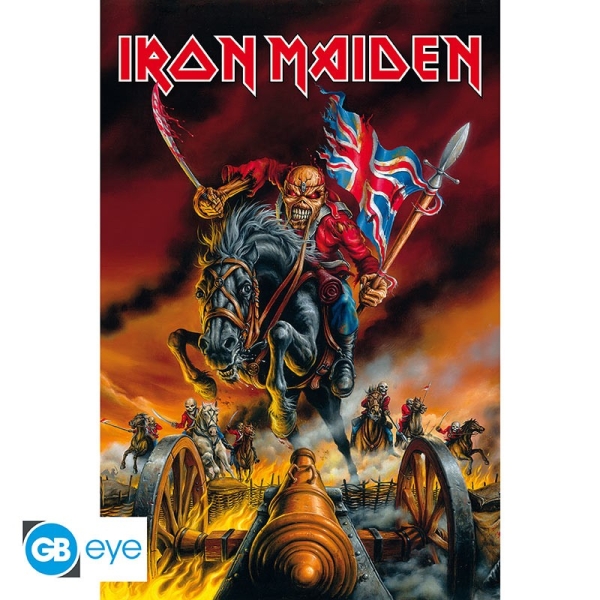IRON MAIDEN - Maiden England Poster 91,5x61 ryhmässä MERCH / Julisteet @ Bengans Skivbutik AB (4301804)