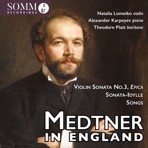 Medtner Nikolai - Medtner In England ryhmässä CD @ Bengans Skivbutik AB (4301997)