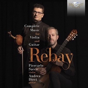 Rebay Ferdinand - Complete Music For Violin & Guitar ryhmässä CD @ Bengans Skivbutik AB (4302032)