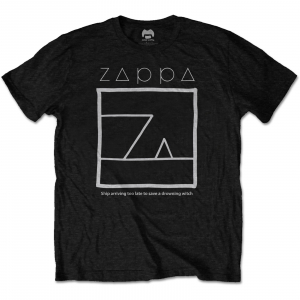 Frank Zappa - Drowning Witch (Medium) Unisex Black T-Shirt ryhmässä Merchandise @ Bengans Skivbutik AB (4302857)