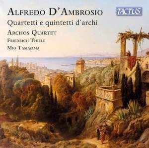 D'ambrosio Alfredo - Quartetti E Quintetti D'archi ryhmässä CD @ Bengans Skivbutik AB (4303056)