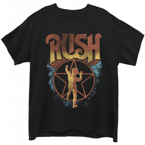 Rush - Starman Uni Bl T-Shirt ryhmässä MERCHANDISE / T-paita / Pop-Rock @ Bengans Skivbutik AB (4303363r)