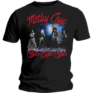 Motley Crue - Smokey Street (Medium) Unisex T-Shirt ryhmässä BW-T-shirts @ Bengans Skivbutik AB (4303446)