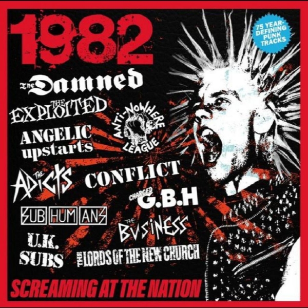 Various Artists - 1982 - Screaming At The Nation - 3C ryhmässä CD / Myydyimmät @ Bengans Skivbutik AB (4303610)