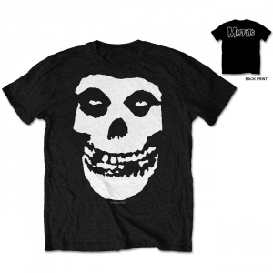 Misfits - Classic Fiend Skull T-Shirt Unisex Bl ryhmässä BW-T-shirts @ Bengans Skivbutik AB (4304003)