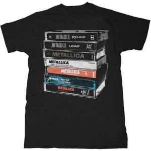 Metallica - Cassette (Small) Unisex T-Shirt ryhmässä BW-T-shirts @ Bengans Skivbutik AB (4304011)