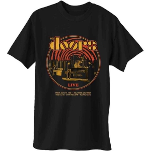 The Doors - 68 Retro Circle (Medium) Unisex T-Shirt ryhmässä BW-T-shirts @ Bengans Skivbutik AB (4304098)