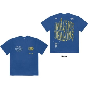 Imagine Dragons - Imagine Dragons Unisex T_shirt : Lyrics (B (XL) ryhmässä -Start Tshirt @ Bengans Skivbutik AB (4307112)