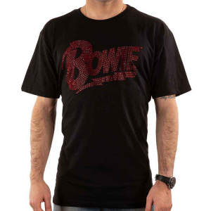 David Bowie - David Bowie Unisex T-Shirt: Logo (Diaman ryhmässä Merchandise @ Bengans Skivbutik AB (4307709r)