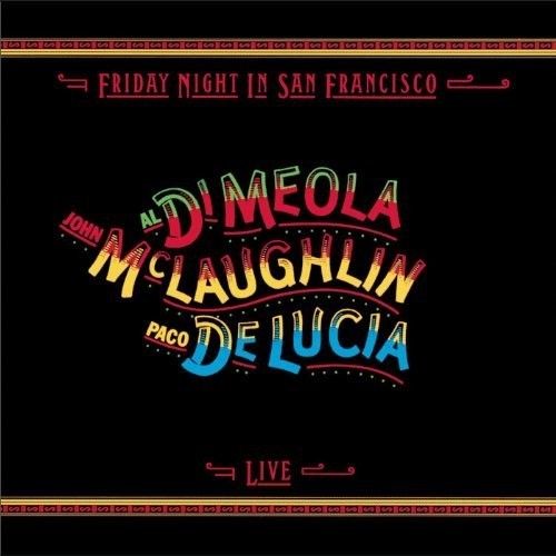 Mclaughlin/ Meola/ Lucia - Friday Night In San Francisco ryhmässä VINYYLI / Jazz/Blues @ Bengans Skivbutik AB (4307800)